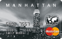 Cash on card Manhattan